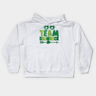 Team shamrock Kids Hoodie